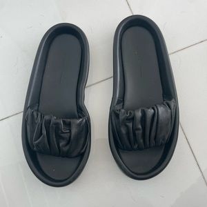 Khaite leather sandals